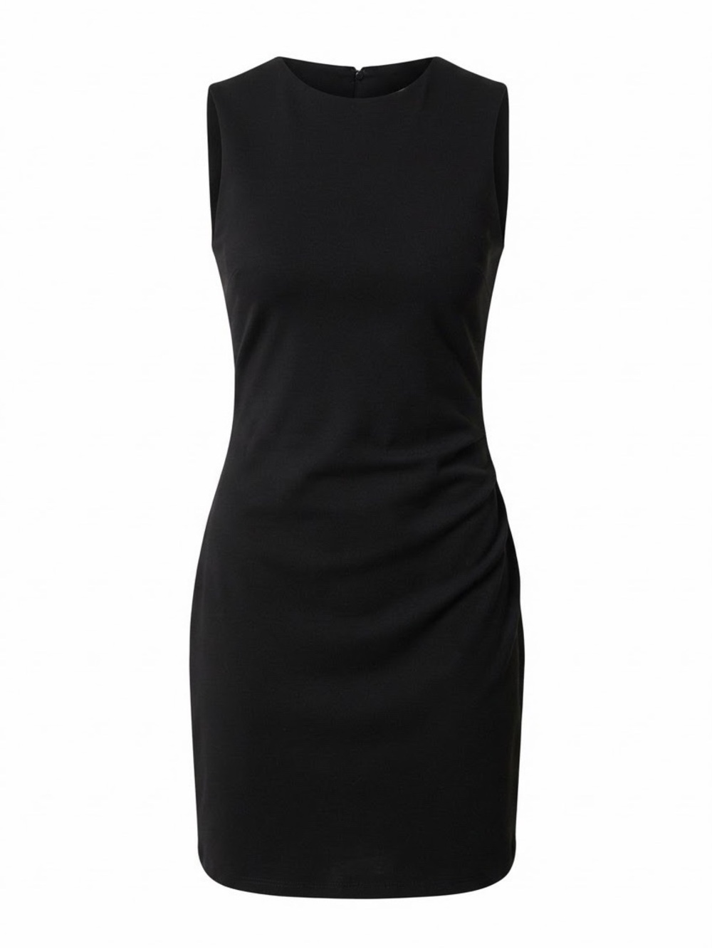 L'AGENCE Open Back Lace Black Sheath Dress